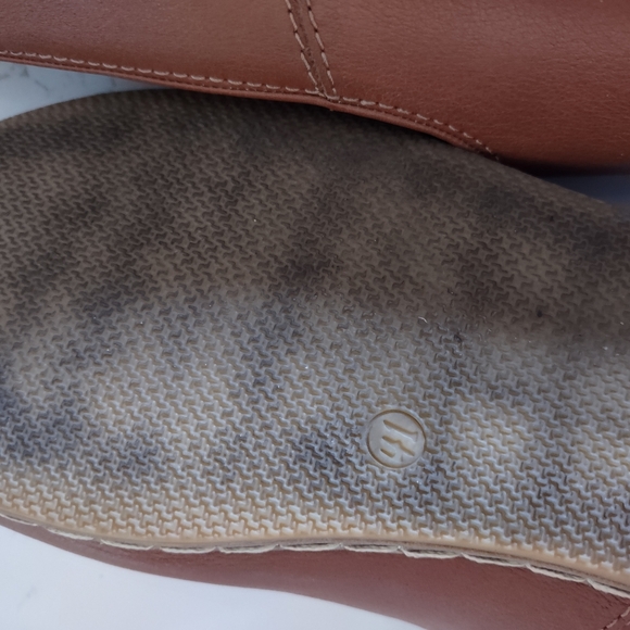 Charix Shoes Womens Size 41 / 9.5 US Camel Brown Loafers Slip On Flats Leather - Picture 6 of 8